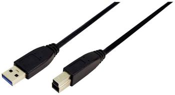 LogiLink #####USB-Kabel #####USB 3.2 Gen1 (USB 3.0 / USB 3.1 Gen1) #####USB-A Stecker, #####USB-B Stecker 3.00 m čierna