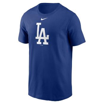 Nike T-shirt Men's Fuse Large Logo Cotton Tee Los Angeles Dodgers rush blue - L