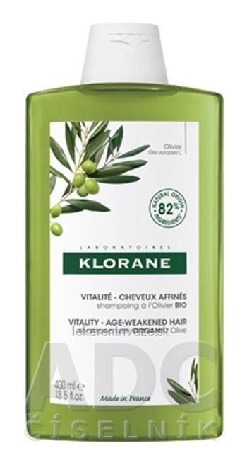 KLORANE SHAMPOOING à lOlivier BIO šampón s olivovníkom, pre zrelé vlasy 1x400 ml
