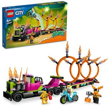 LEGO® City 60357 Ťahač s ohnivými kruhmi (5702017416175)