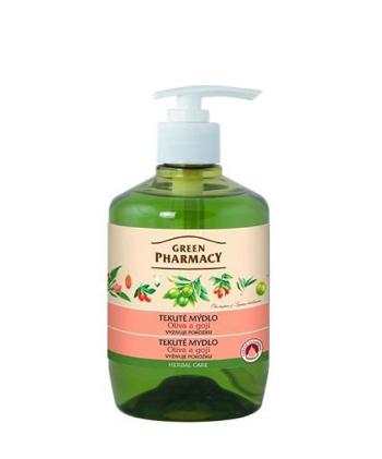 Green Pharmacy Tekuté mydlo - vyživuje pokožku - olivy a goji  460ml