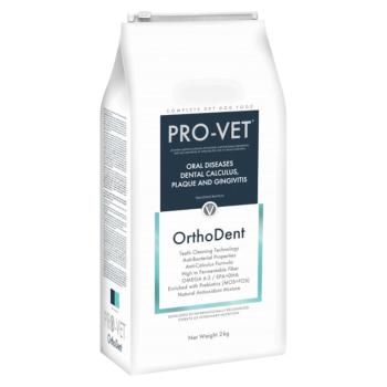 PRO-VET Orthodent Dentálne granule pre psov na starostlivosť o ústnu dutinu 2 kg