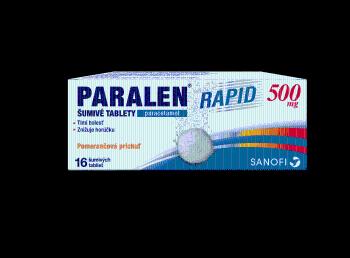 Paralen Rapid 500 mg 16 šumivých tabliet