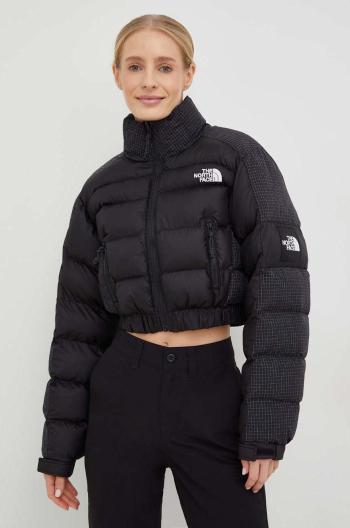 Bunda The North Face WOMEN’S RUSTA PUFFER dámska, čierna farba, zimná