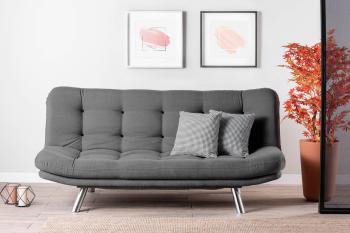Sofahouse Dizajnová rozkladacia sedačka Sabelle 200 cm sivá