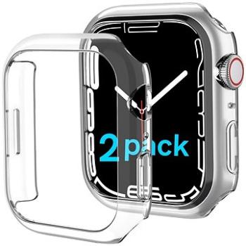 Ahastyle premium PC Matte na Apple Watch7 transparent 45MM 2 ks (WG59-45MM-transparent-2)