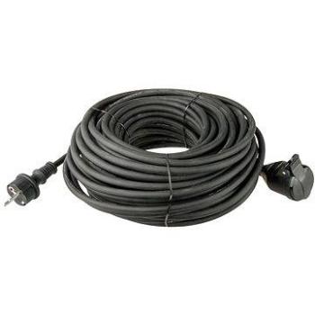 Emos Predlžovací kábel gumový 30m 3 × 1.5mm, čierny (1901213000)