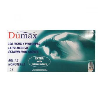 Rukavice DUMAX latex.nest.XL 100ks púder