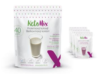 Ketomix Proteinovy Kokteil Kava L.Plody Kokos 40ks