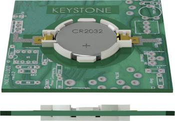 Keystone 1057 držák knoflíkových batérií 1x CR 2032 horizontálne, povrchová montáž SMD (d x š x v) 33.15 x 23.93 x 5.21