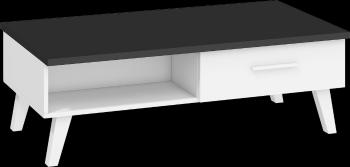 WIP Konferenčný stolík NORDIS-07 | 2D Farba: Čierna/biela