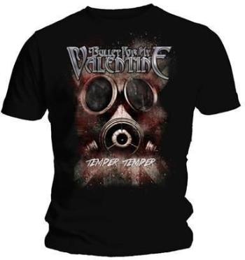 Bullet For My Valentine Tričko Temper Temper Gas Mask Black M