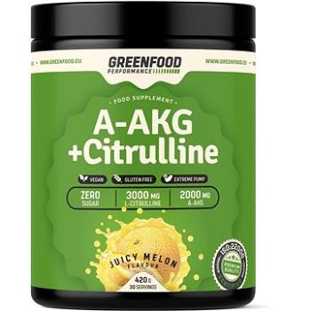 GreenFood Nutrition Performance A-AKG + Citrulline Malate Juicy melon 420 g (GF6045)