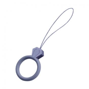 MG Diamond Ring prívesok na mobil, fialový