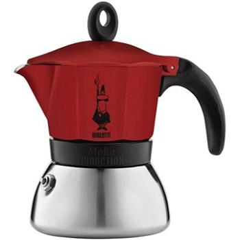 Bialetti New Moka Indukcia 2 porcie červená (990006942)