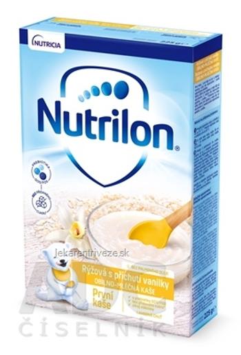 Nutrilon obilno-mliečna Prvá kaša ryžová s príchuťou vanilky, bez palmového oleja (inov.2021) 1x225 g
