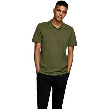 Jack & Jones  Polokošele s krátkym rukávom POLO VERDE CLASICO HOMBRE JACK JONES 12136516  Zelená