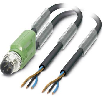 Sensor/Actuator cable SAC-3P-M12Y/2X5,0-PUR 1669754 Phoenix Contact
