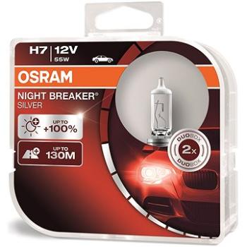 OSRAM H7 Night Breaker SILVER + 100 %, 2 ks (64210NBS-HCB)