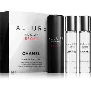 Chanel Allure Homme Sport toaletná voda pre mužov 3 x 20 ml