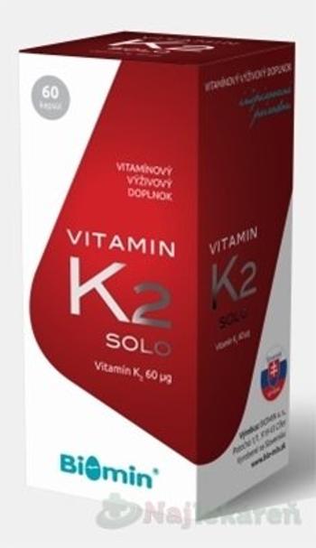 Biomin Vitamín K2 120 mcg 60 kapsúl