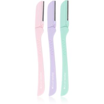 Brushworks Precision Eyebrow Razor Pastel britva (na obočie)