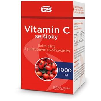 GS Vitamin C1000 + šípky tbl. 100 + 20 2016 (3272144)