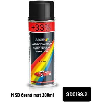 MOTIP M M SD čierna mat 200 ml (SD0199.2)