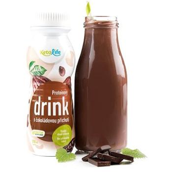 KetoDiet Proteínový drink – príchuť čokoláda (250 ml – 1 porcia) (8594181011754)