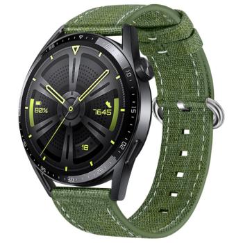 BStrap Denim remienok na Xiaomi Amazfit GTR Mini, olive green