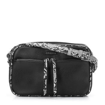 Dámska crossbody kabelka Wittchen s lemom z ekokože s textúrou jašterice 97-4Y-509-1