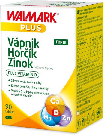 Walmark Vápnik Horčík Zinok FORTE 90 tabliet
