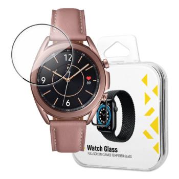 MG Watch Glass ochranné sklo na Samsung Galaxy Watch 3 41 mm, čierne