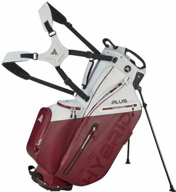 Big Max Dri Lite Hybrid Plus White/Merlot Stand Bag