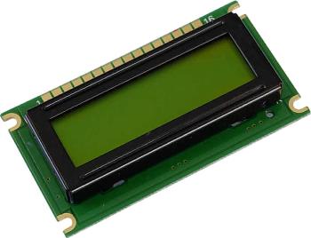 Display Elektronik LCD displej   žltozelená  (š x v x h) 60 x 33 x 8.7 mm DEM08171SYH-LY