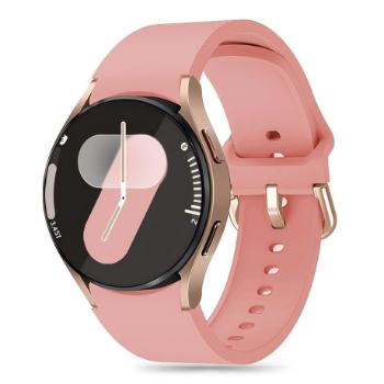 Tech-Protect Silicone remienok na Samsung Galaxy Watch 4 / 5 / 5 Pro / 6 / 7 / FE, dusty pink