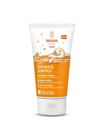 Sprchovací krém a šampón 2 v 1 - šťastný pomaranč WELEDA 150 ml