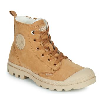 Palladium  PAMPA HI ZIP WL W  Polokozačky Hnedá