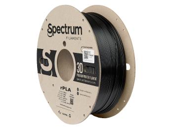 Spectrum 3D filament, r-PLA, 1,75mm, 1000g, 80554, traffic black