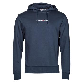 Tommy Jeans  TJM LINEAR LOGO HOODIE  Mikiny Námornícka modrá