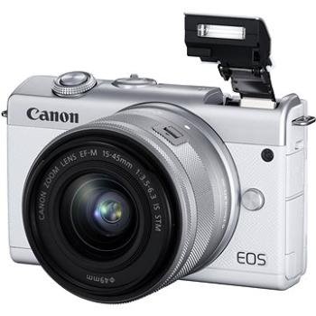 Canon EOS M200 + EF-M 15–45 mm f/3,5–6,3 IS STM biely (3700C010)