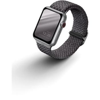 UNIQ Aspen Braided remienok pre Apple Watch 44/42 mm sivý (UNIQ-44MM-ASPGRY)