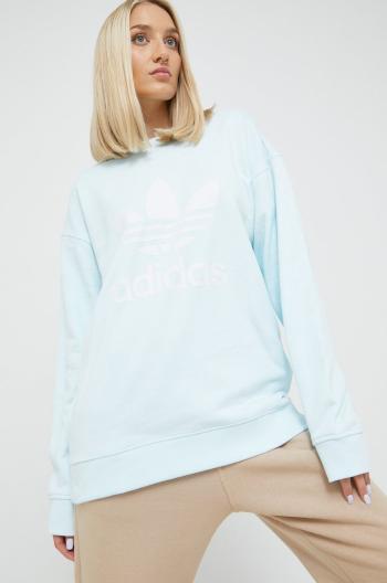 Bavlnená mikina adidas Originals dámska, , s potlačou