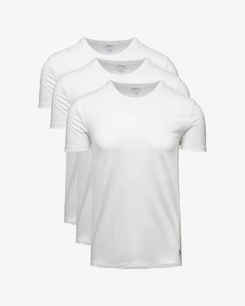 Polo Ralph Lauren Spodné tričko 3 ks Biela