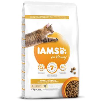 IAMS Cat Adult Hairball Chicken 10 kg