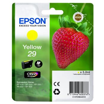 EPSON T2984 (C13T29844022) - originálna cartridge, žltá, 3,2ml