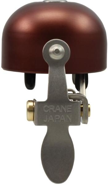 Crane Bell E-Ne Brown 37 mm Cyklistický zvonček