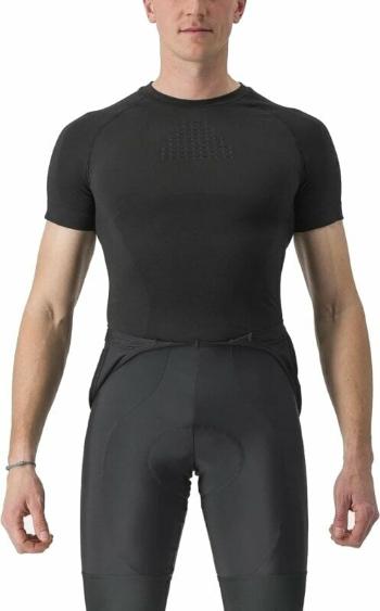 Castelli Core Seamless Base Layer Short Sleeve Funkčné prádlo-Návleky Black 2XL