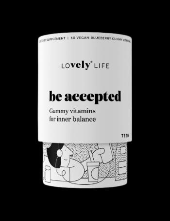 Vely Be accepted™ Gumené vitamíny pre vnútornú vyváženosť 60 ks