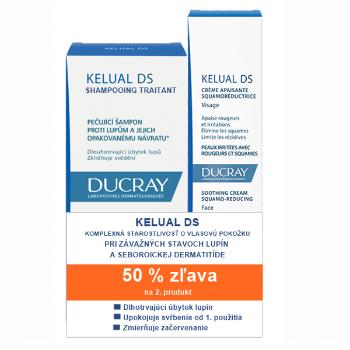 Ducray Kelual DS Shampooning šampón na závažné stavy lupín 100 ml + upokojujúci krém 40 ml darčeková sada